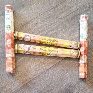 Hem Precious Rose and Rosa Mystica Incense Sticks